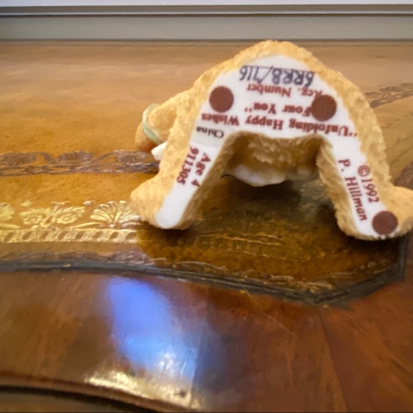 Cherished Teddies "Unfolding Happy Wishes Four You' Age 4 Figurine - Picture 3 of 3